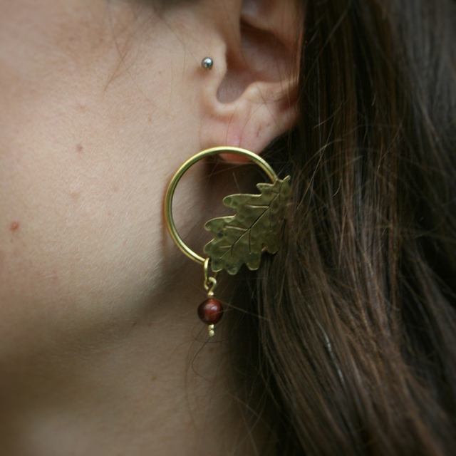 ONIRISMES - Boucles d'oreilles "Hamadryade" (Version 1)