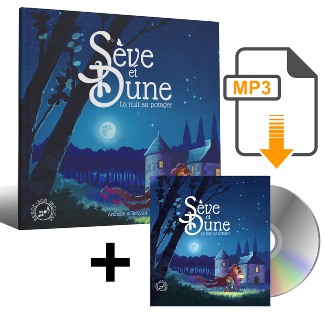 Livre et CD LA NUIT AU POTAGER