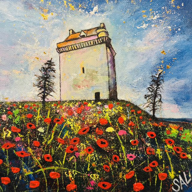 Original Painting- Landscape- Fat Lips Castle