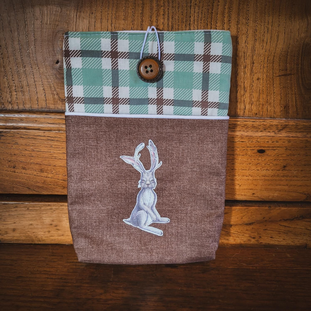 Pochette à livre "Jackalope" - Format livre poche