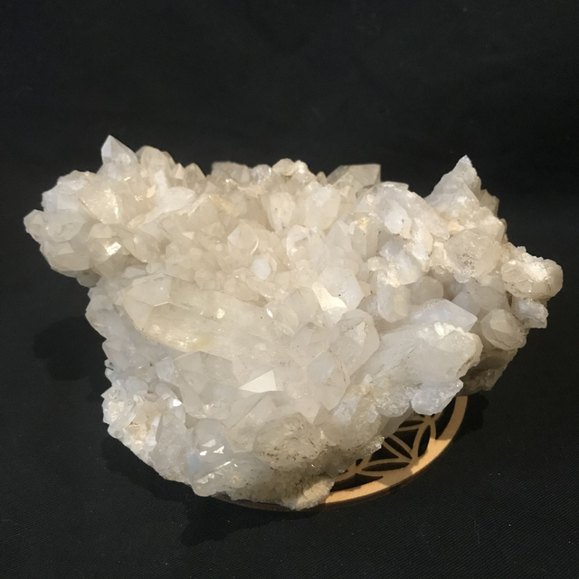 QUARTZ BLANC - Gros CLUSTER de Madagascar