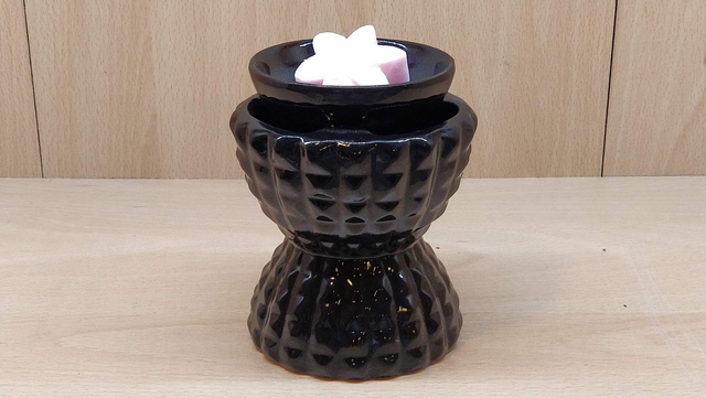 Black Ceramic Wax Melts Burner