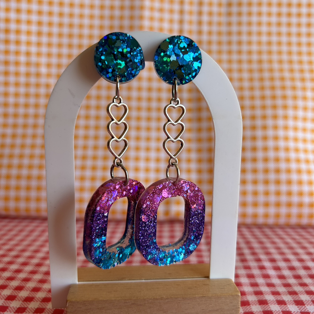 Pendientes Bi Corazón 