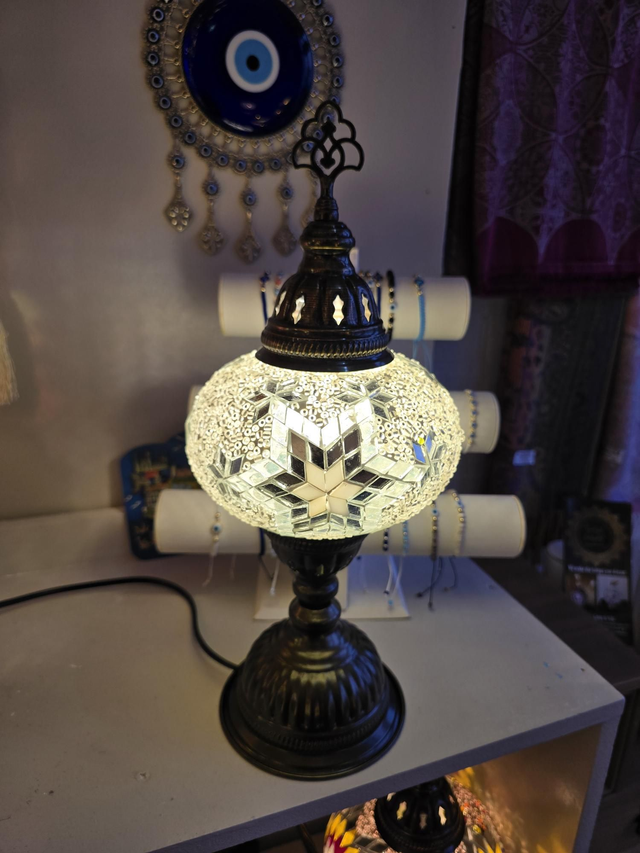 Large Mosaic Table Lamp