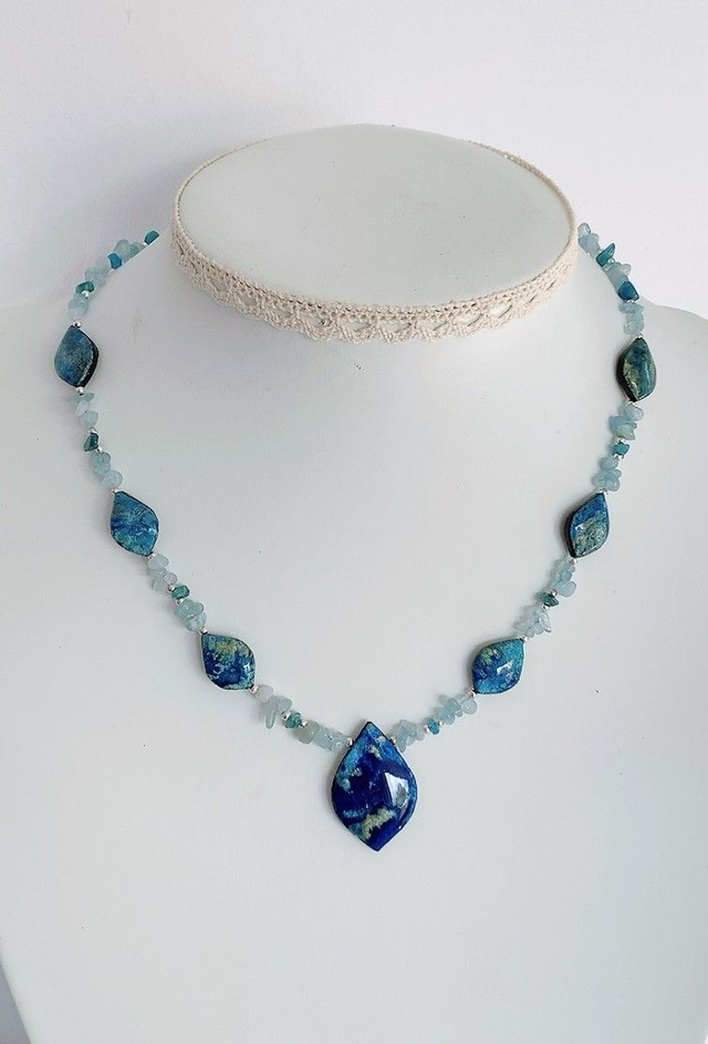 Collier "Lagon Lumineux "