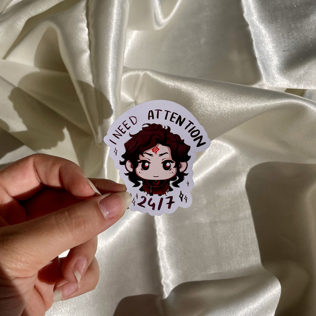 Luo Binghe Funny Text Sticker