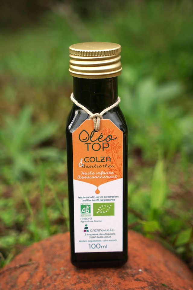 HUILE COLZA/BASILIC THAÏ