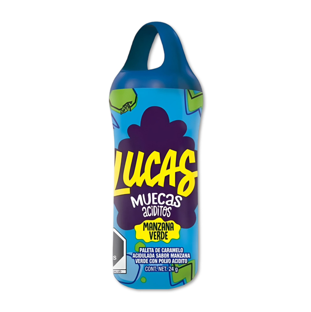 Lucas muecas acidito manzana verde 