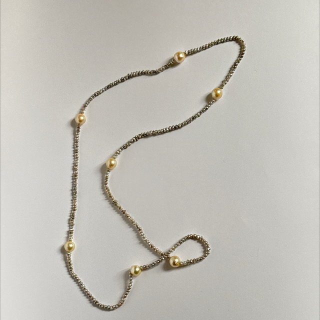 Perlenkette Süsswasserperlen 