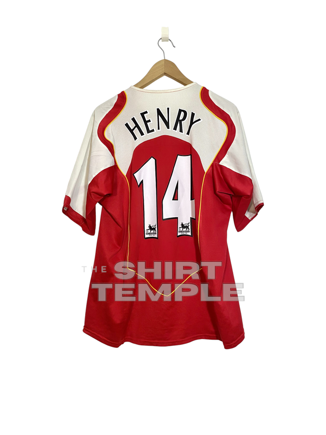 2004/2005 - Arsenal FC - HENRY #14 (L)