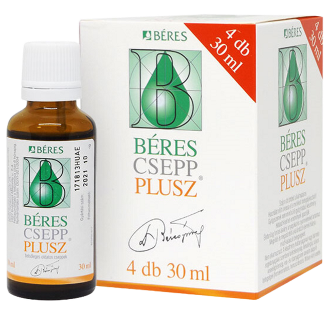 Béres Plus kvapky 4x30 ml