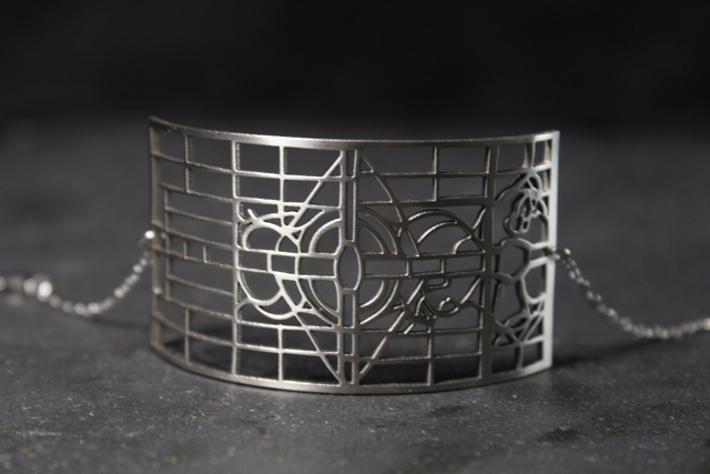 Paris  Champ de Mars | Bracelet rectangulaire | Inox | Dedale