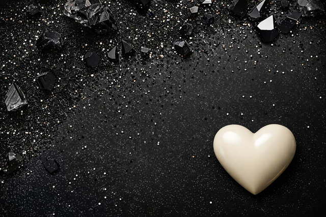 Personalised Glass Chopping Board with Coloured Heart