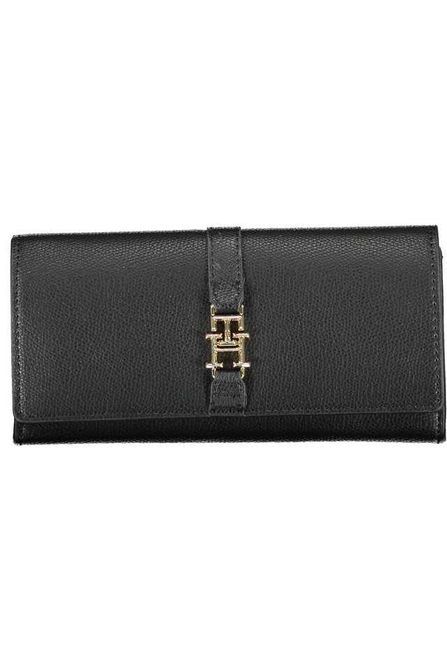 2612TOMMY HILFIGER PORTAFOGLIO DONNA NERO