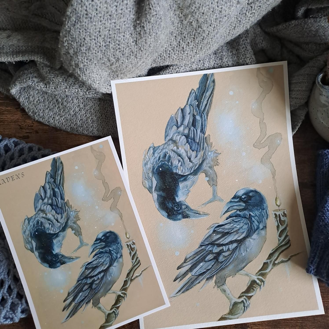 corbeaux Hugin et Munin