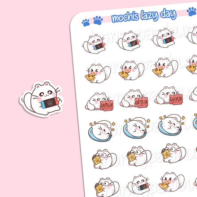 Mochis Fauler Tag Sticker Sheet - ST2214