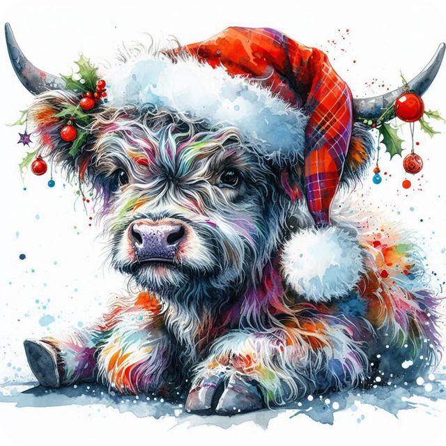 Cow design compact mirror