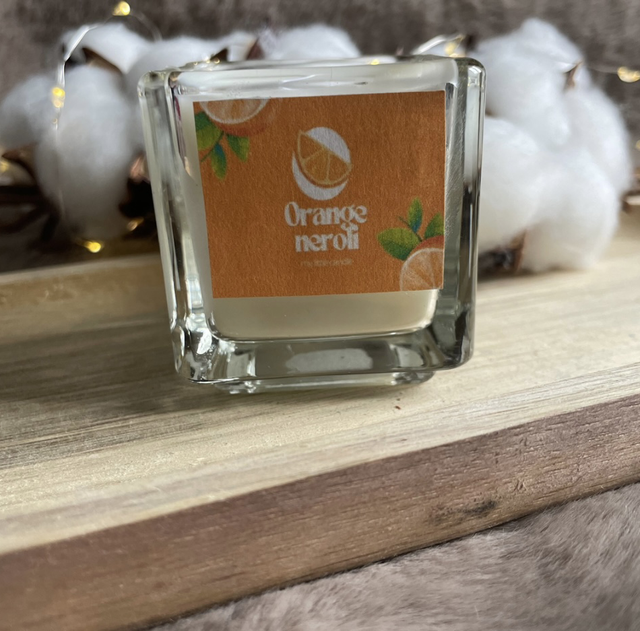 Bougie parfumée à l'Orange neroli