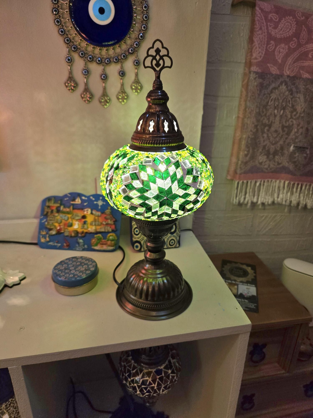 Large Mosaic Table Lamp