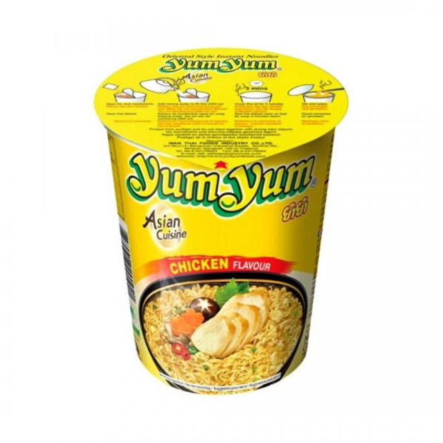 Yum Yum Noodles Cup Chicken Flavour 70g