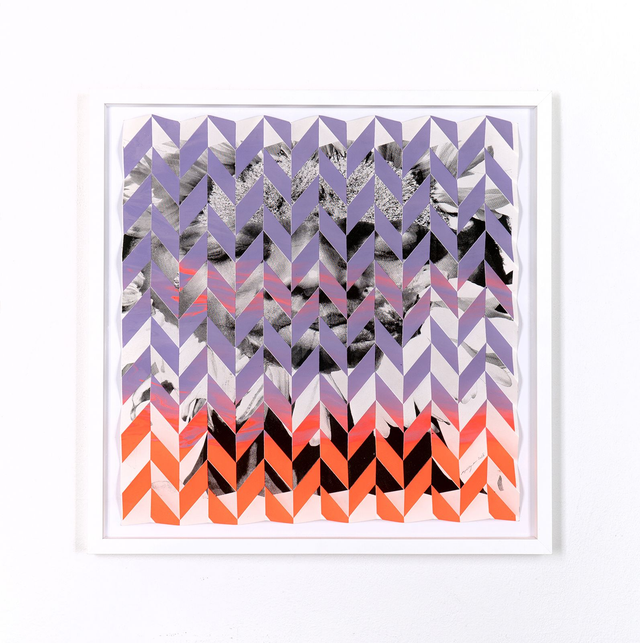 Wegerer Michael | Lilac-Coral Abstraction (Human Sunflower)