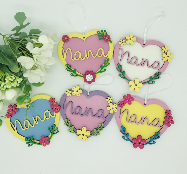 Nana Hanging Heart 10cm