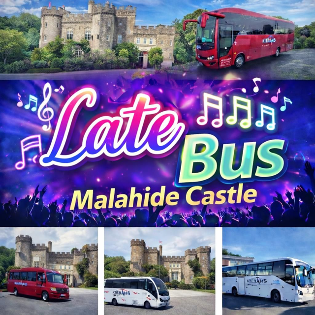 Calvin Harris - Malahide Castle - 28th June 2026 - Late Bus 