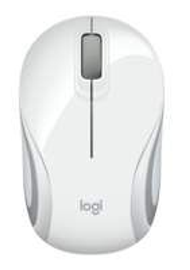 Logitech M187 Wireless Mini Mouse White