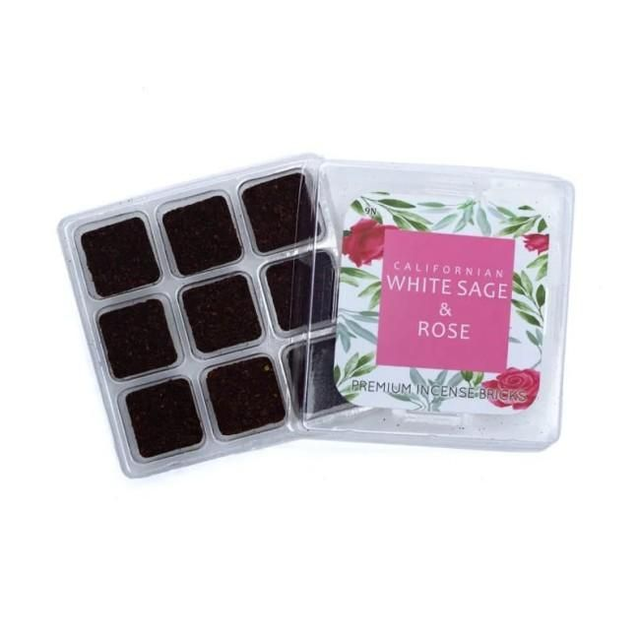 Charbon pour brûleur "Sauge & Rose"