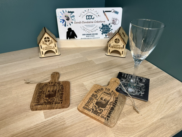 Mini-planche dessous de verre