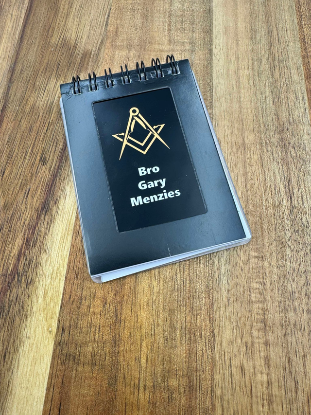 Masonic Notepad