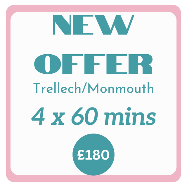 OFFER Block of 4 x 60 mins Shiatsu  (to be used within 4 months of purchase)