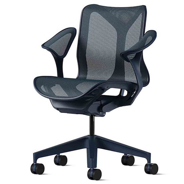 Herman Miller Cosm Low-Back, Nightfall, Leaf