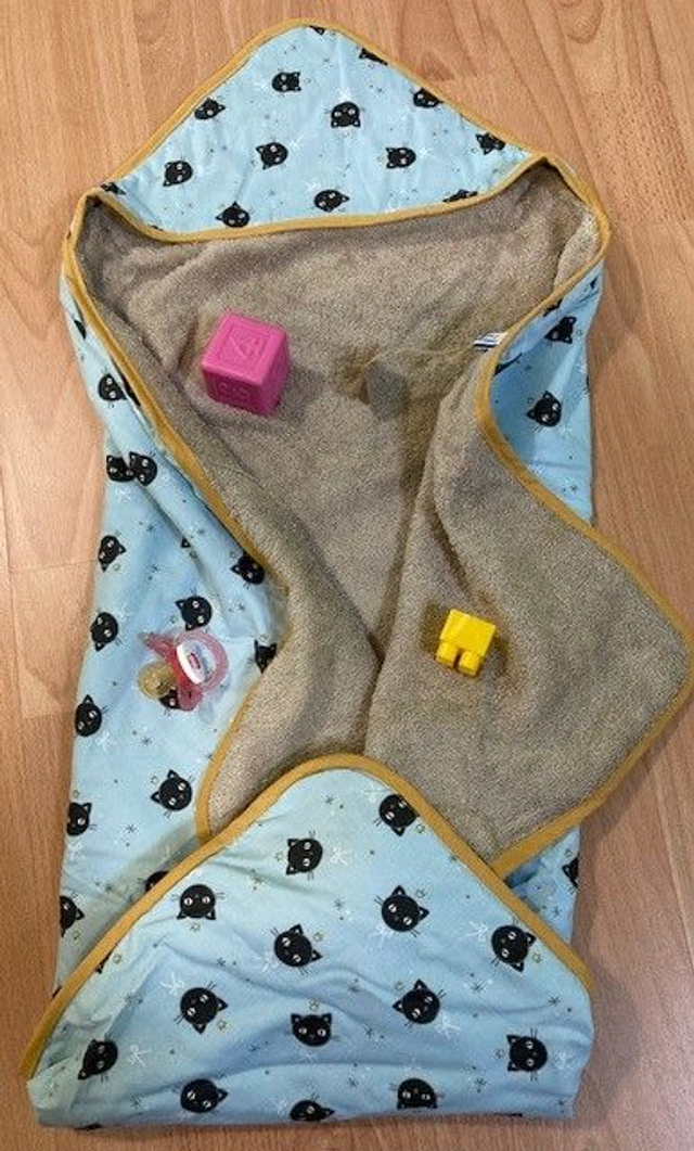 Cape de bain BB (chats)