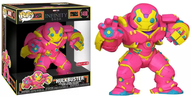 Marvel: Hulkbuster (Blacklight) 10&quot; Pop! #1408