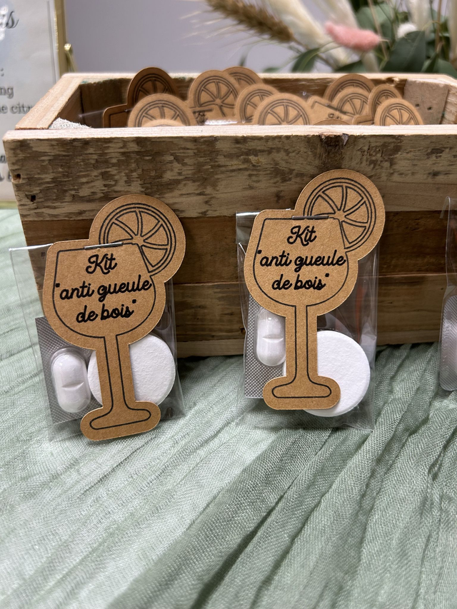 Etiquettes anti gueule de bois 