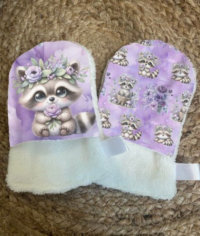Gant de toilette Raccoon