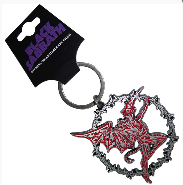 BLACK SABBATH KEYCHAIN: DAEMON RING