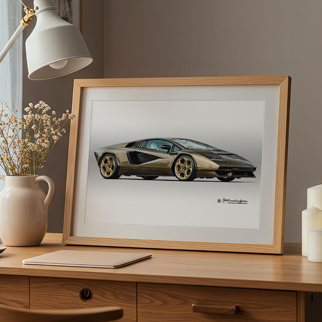 C260100 Lamborghini Countach LP800-4 2022