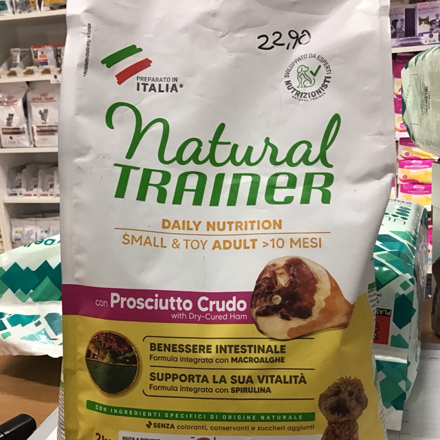 NATURAL TRAINER SMAL&amp;TOY PROSCIUTTO CRUDO 2KG 8015699006617