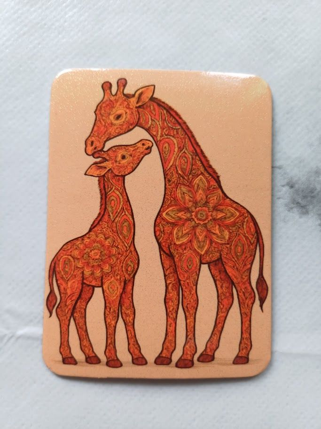 A set of seven assorted fridge magnets