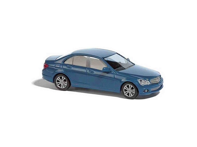 Mercedes-Benz Classe C bleu Busch 89139 H0