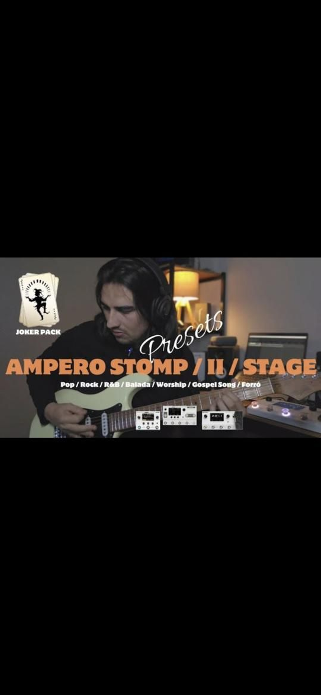 AMPERO II  ( Stomp / Stage )JOKER PACK