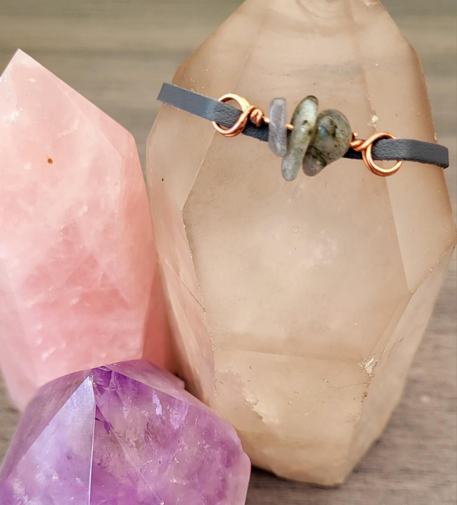 Bracelet/Anklet- Labradorite