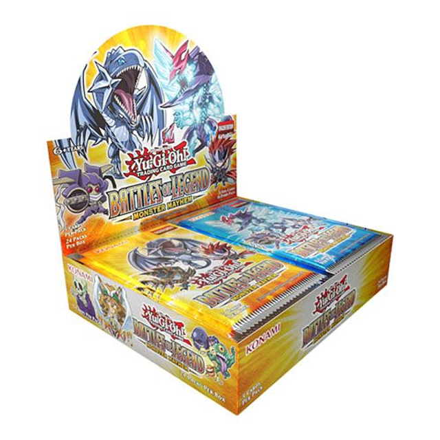 Yu-Gi-Oh! - Battles of Legend: Monster Mayhem Booster Box - PRE-ORDER