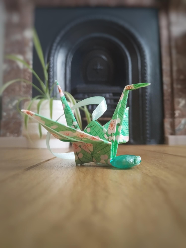 Suspension Origami - Grue de la Paix