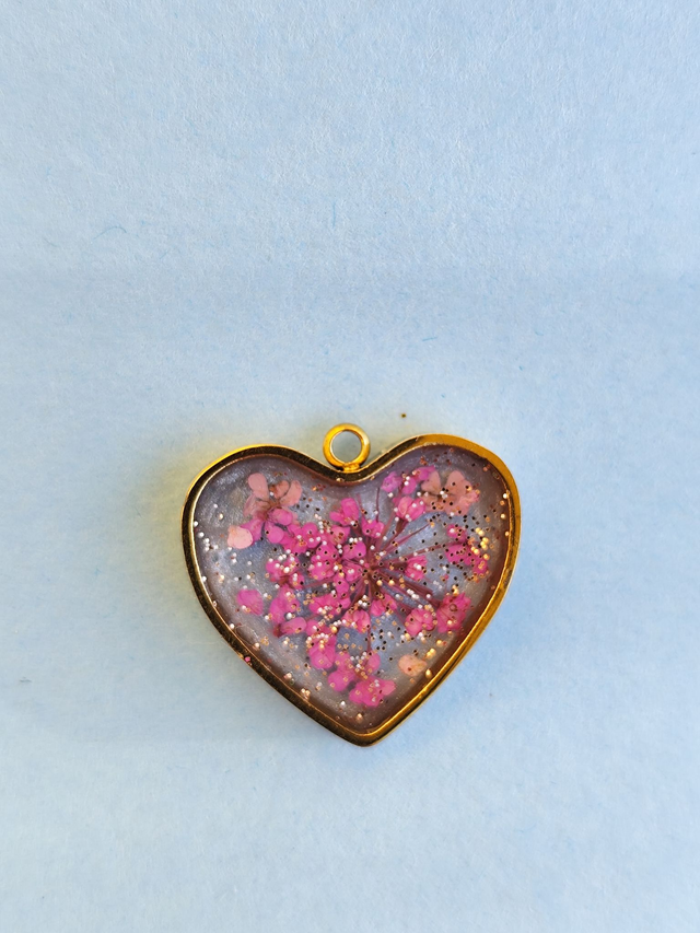 Pendentif cœur collection &quot;Poésie Suspendue&quot;