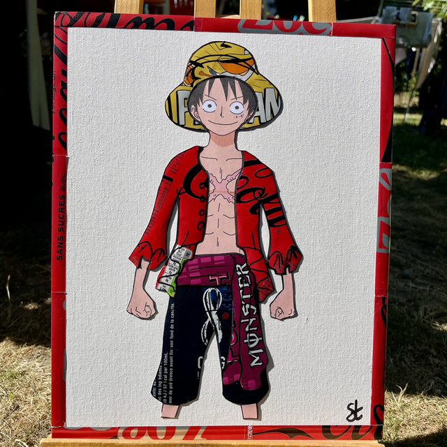 Tableau Luffy One piece 