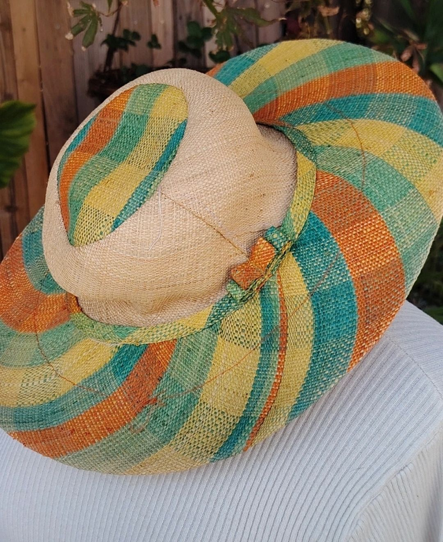 Chapeau de paille champêtre 