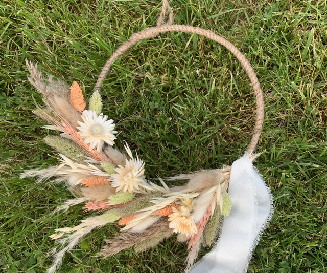 Couronne fleurie